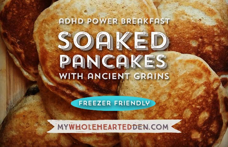 Soaked Pancakes with Ancient Grains